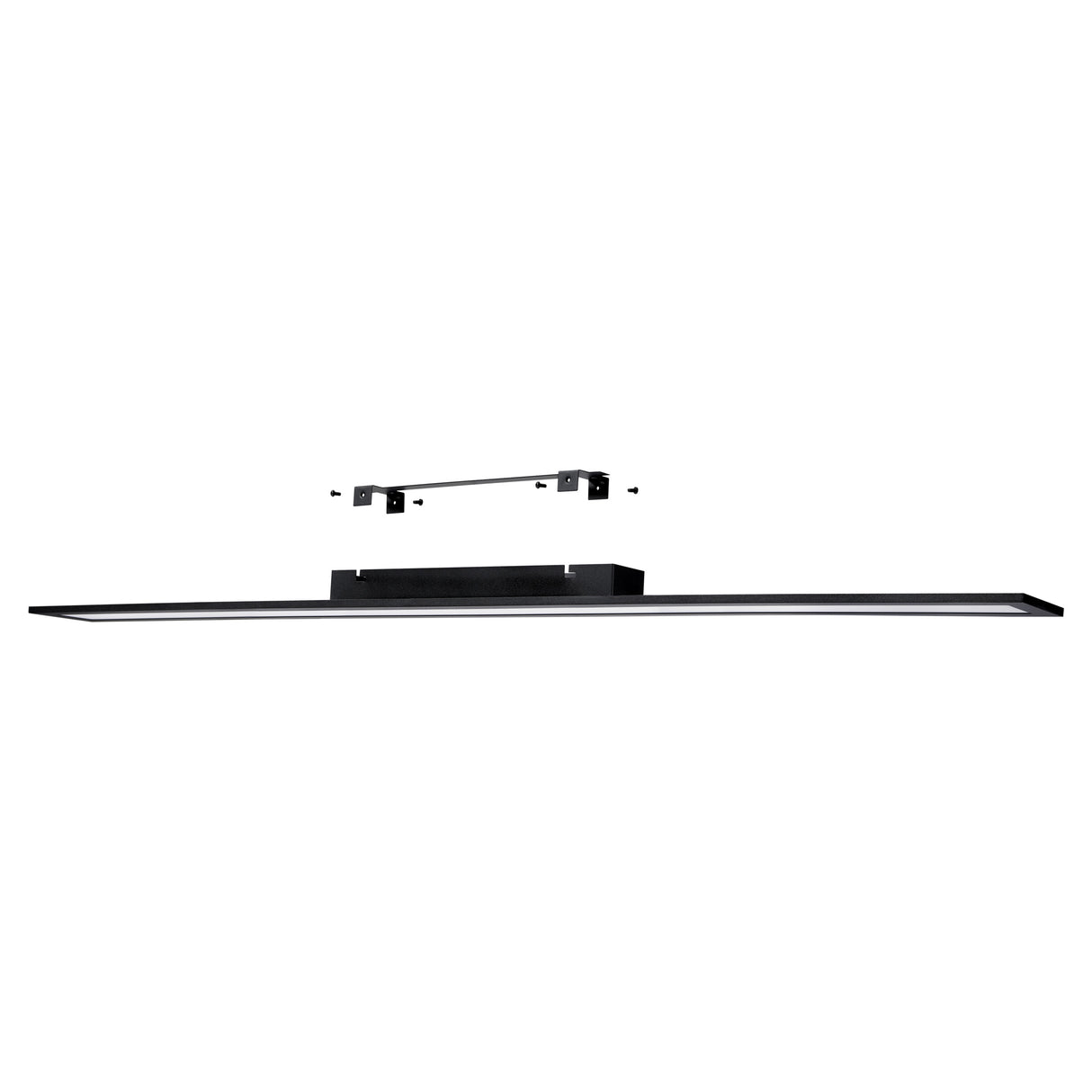 Eglo EU Salobrena-Z Ultra-Slim Modern Black LED Smart Control Ceiling Light