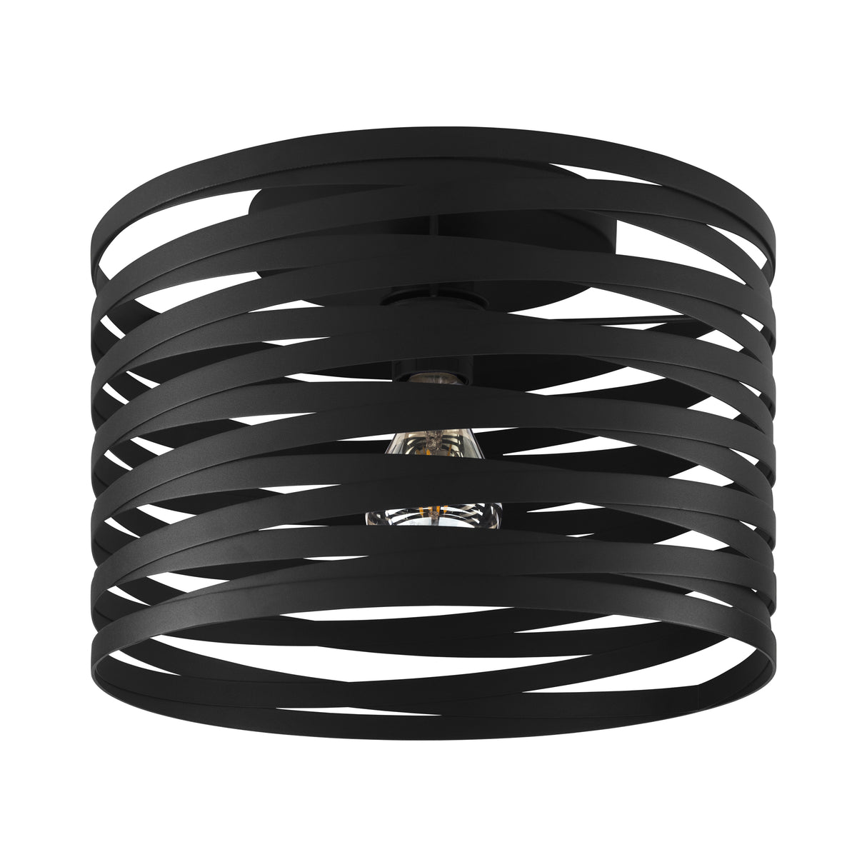 Eglo EU Cremella Black Steel Ceiling Light