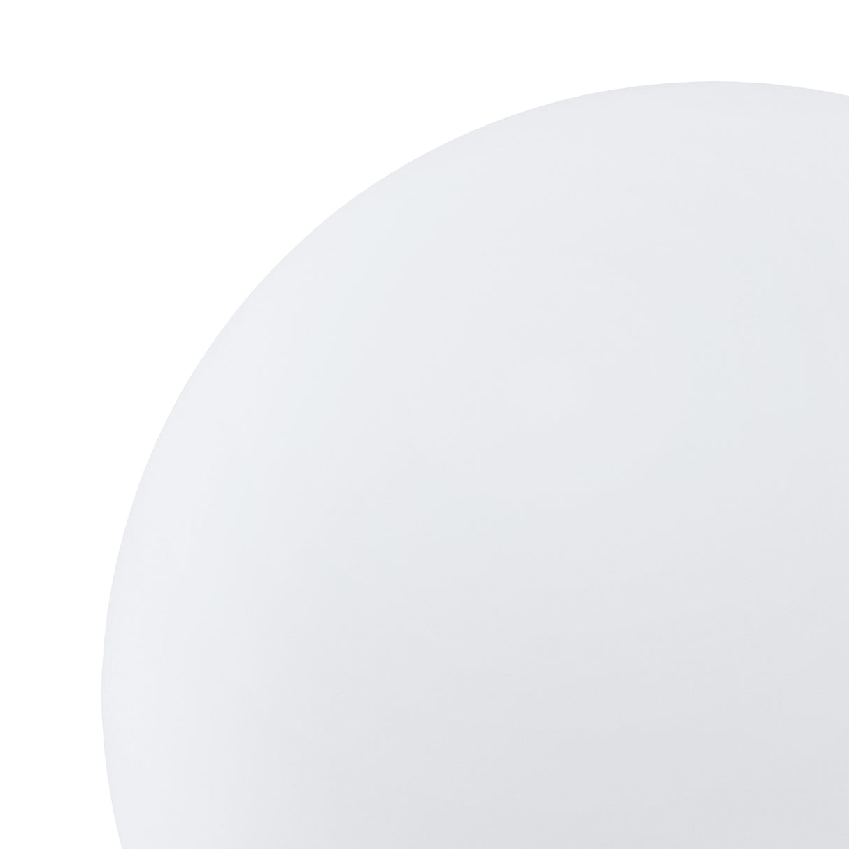 Eglo EU Monterolo-Z Smart Control White Plastic Outdoor Round Floor Lamp, 50cm