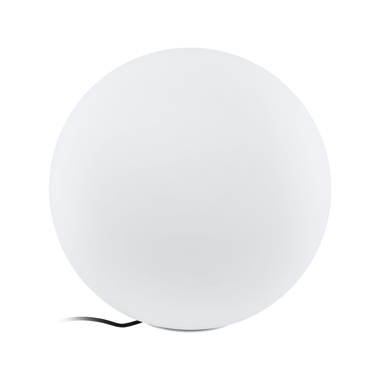Eglo EU Monterolo-Z Smart Control White Plastic Outdoor Round Floor Lamp, 50cm