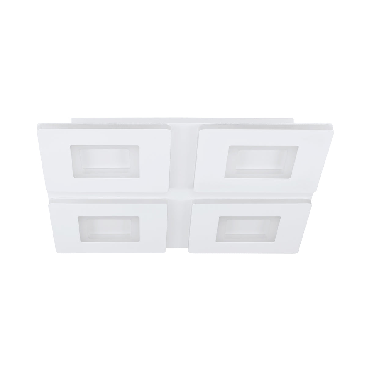 Eglo EU Padrogiano-Z Steel White LED Smart Control Ceiling Light