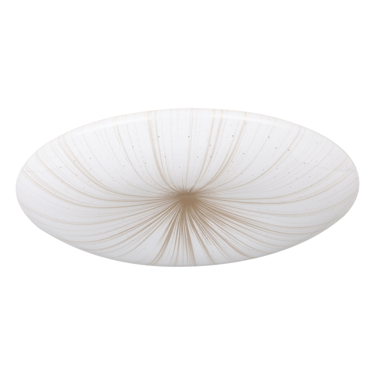 Eglo EU Nieves 1 White & Gold LED Ceiling Light, (D) 31cm