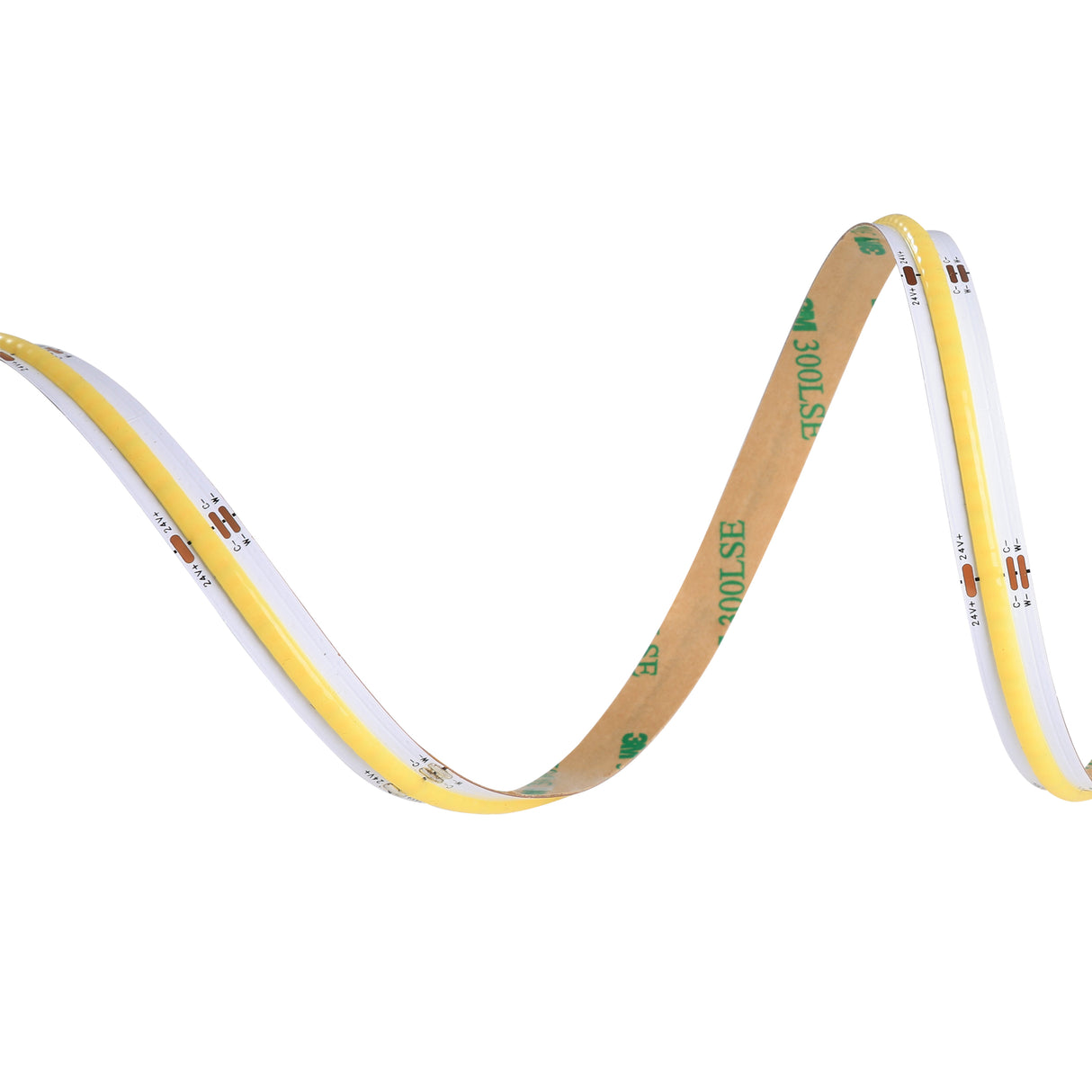 Eglo EU Cob Stripe LED Strip Light – LED Warm White, 2m Continuous Light Strip, Indoor Lighting