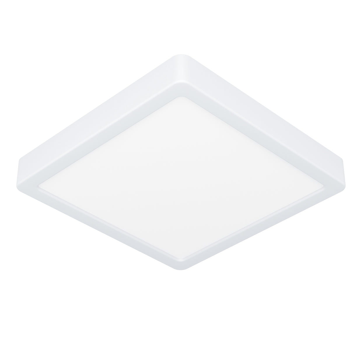Eglo EU FUEVA?5 LED Surface?Mounted Light – White Steel, Warm White, IP44 Bathroom Ceiling Light