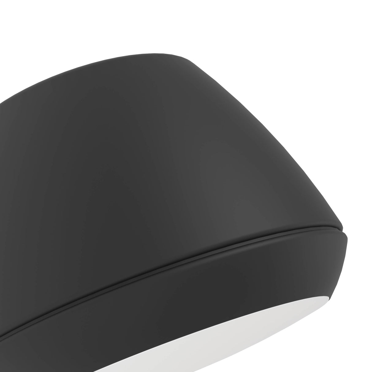 Eglo EU Nivarolo LED Outdoor Wall Light Black Steel with White Diffuser, GU10 Warm White, IP44