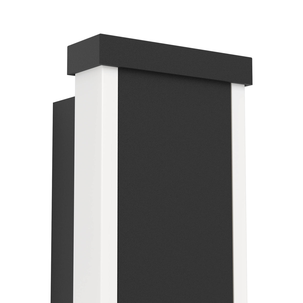 Eglo EU Neviano LED Outdoor Wall Light 97cm Linear Black Steel Bar, Warm White, IP55