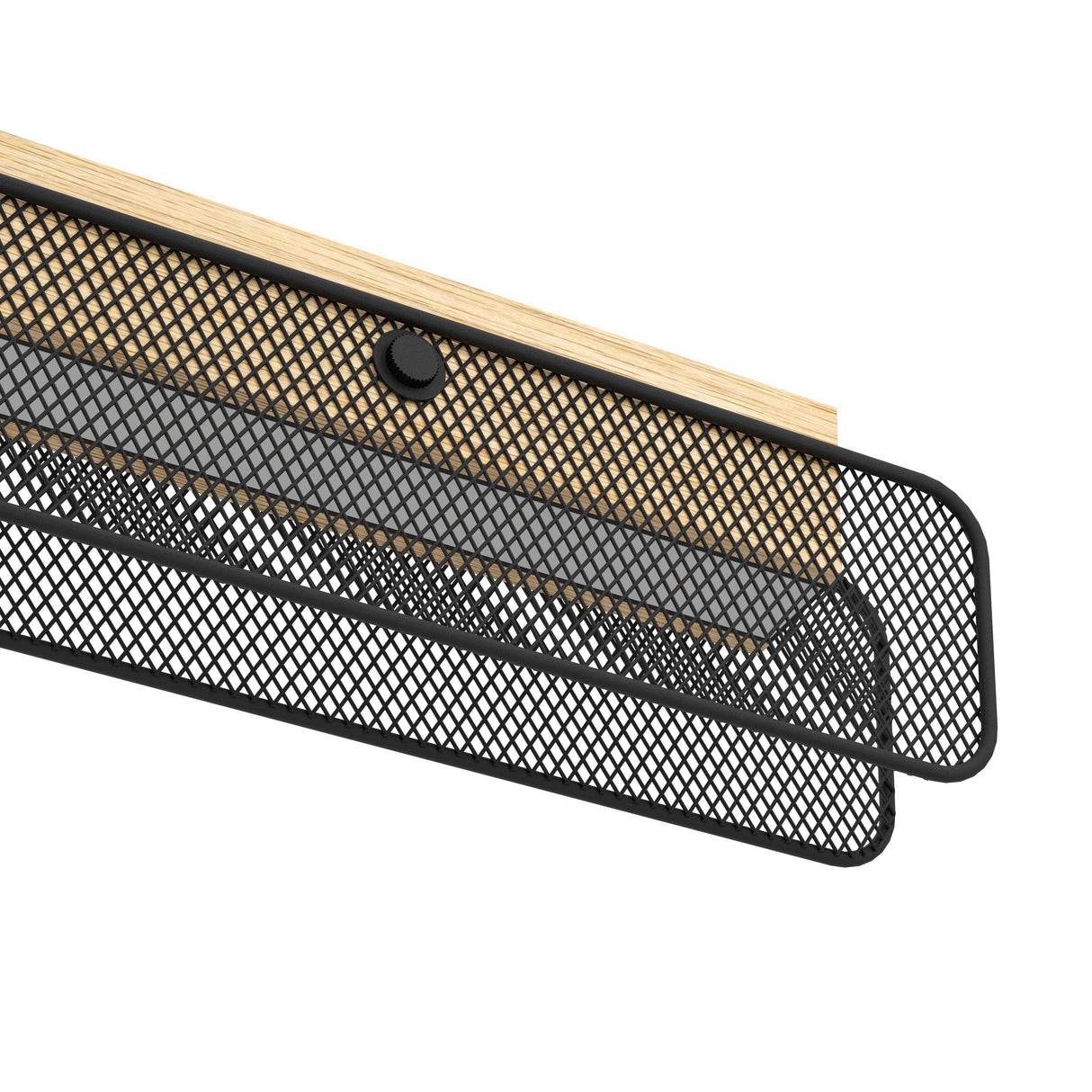 Eglo EU Kokomo-Z Steel & Wood Modern Smart Single Pendant