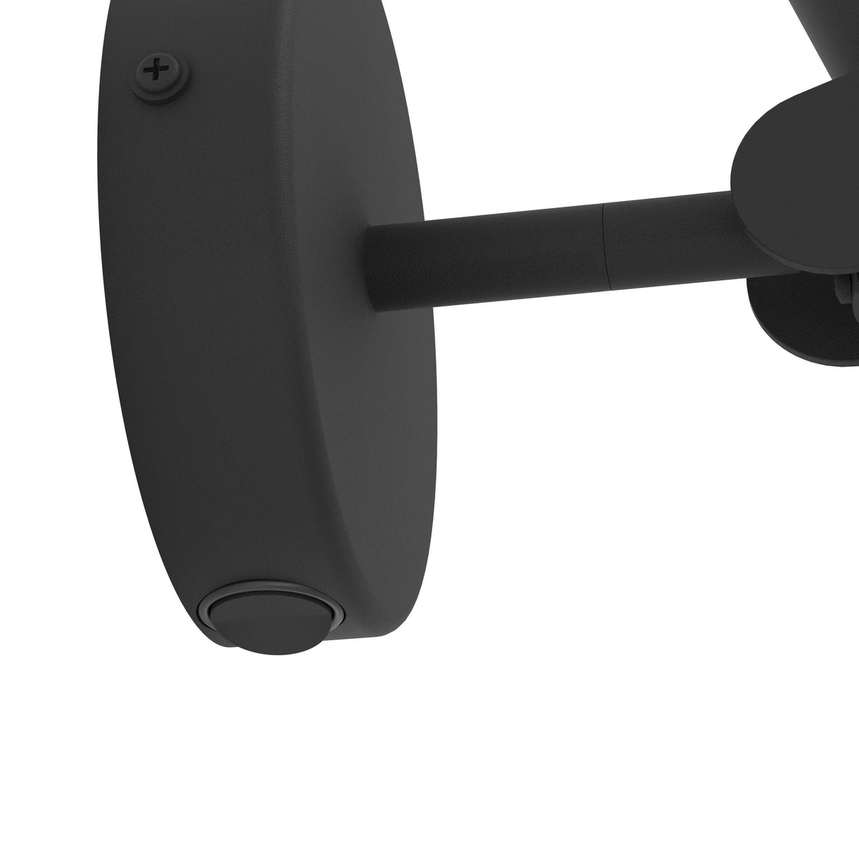 Eglo EU ALMUDAINA LED Wall Light – Black Steel, Warm White, Integrated Switch, Indoor Lighting