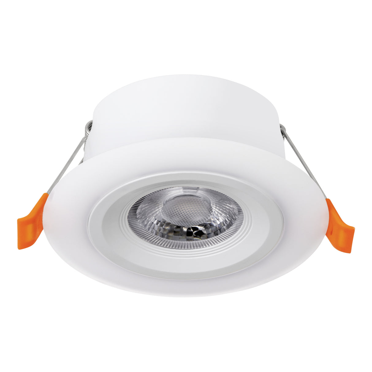 Eglo EU Calonge LED White Round Recessed Light, 10cm, 3000K