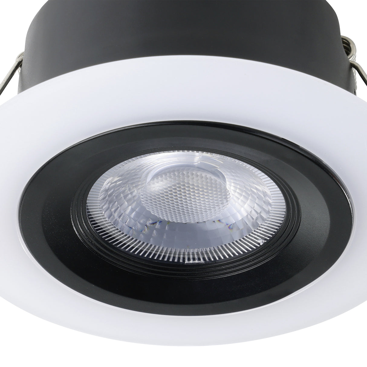 Eglo EU Calonge LED Black/White Round Set of 3 Recessed Light, 10cm, 3000K