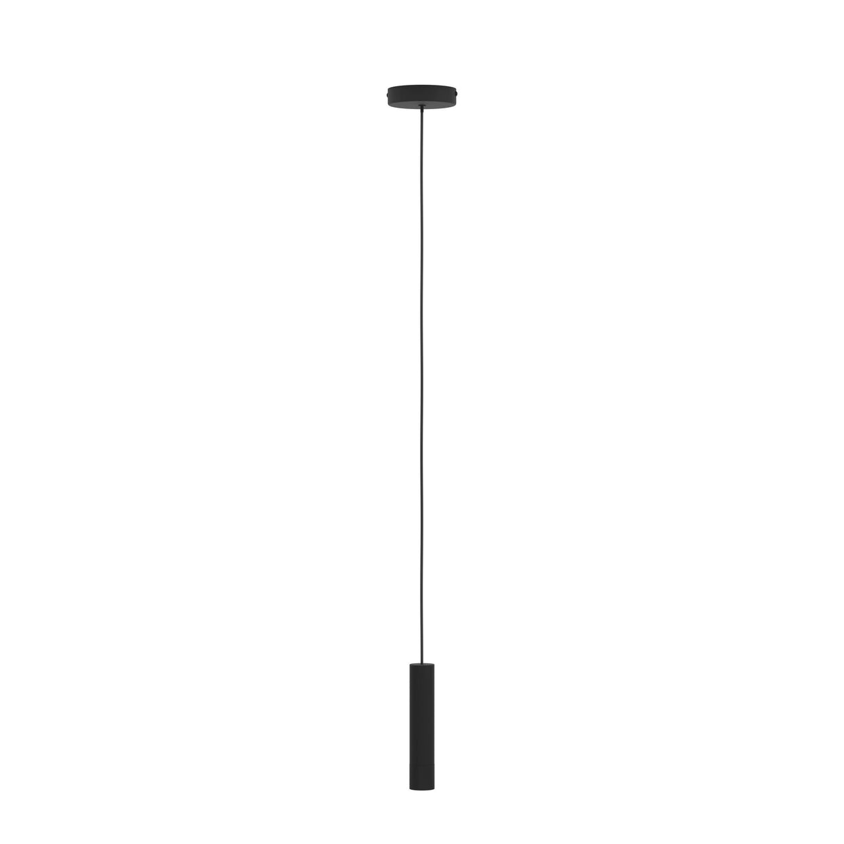 Eglo EU ALMUDAINA LED Pendant Light – Black Steel, Warm White, Minimalist Indoor Lighting