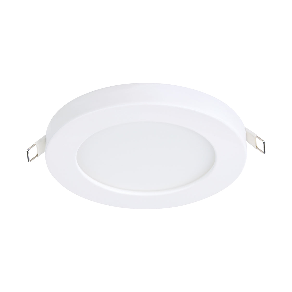 Eglo EU FUEVA FLEX Recessed LED Light – White, Adjustable Cut?Out, Neutral White 4000K, Slim Indoor Ceiling Downlight
