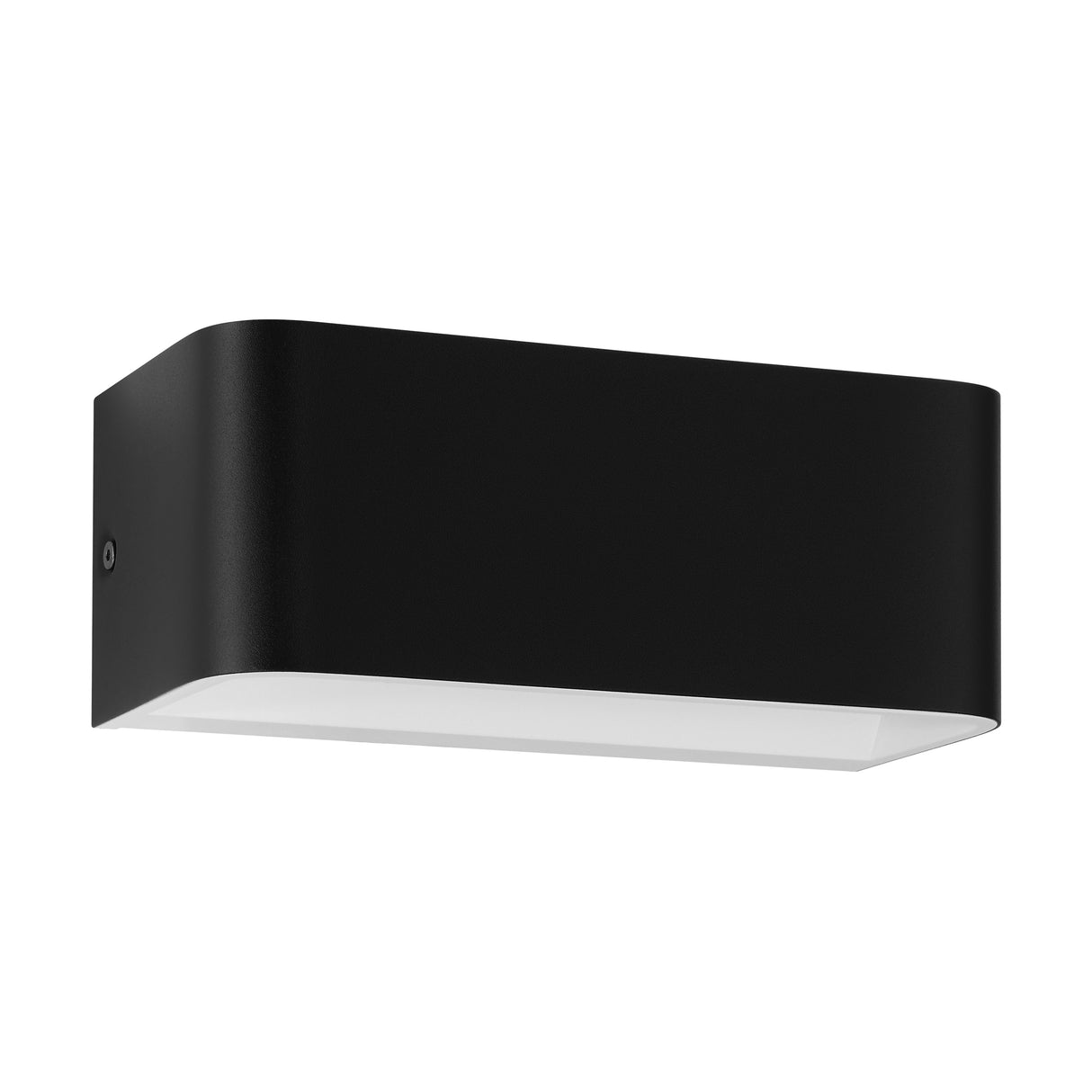 Eglo EU SANIA?4 LED Wall Light – Black & White Aluminium, Warm White, Modern Indoor Wall Lighting