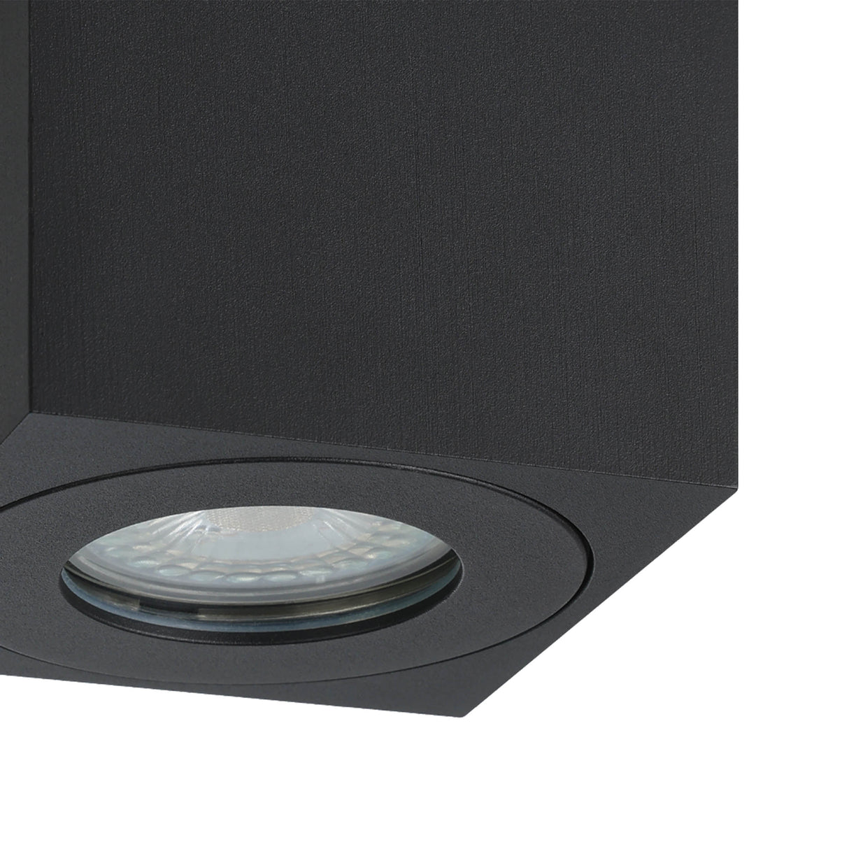 Eglo EU Torrecola Black Metal Rectangular Outdoor Ceiling Light