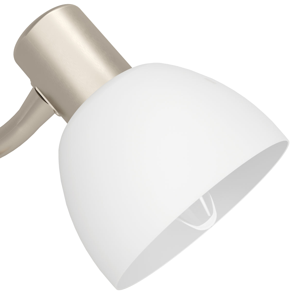 Eglo EU Macere White Glass Classic Table Lamp