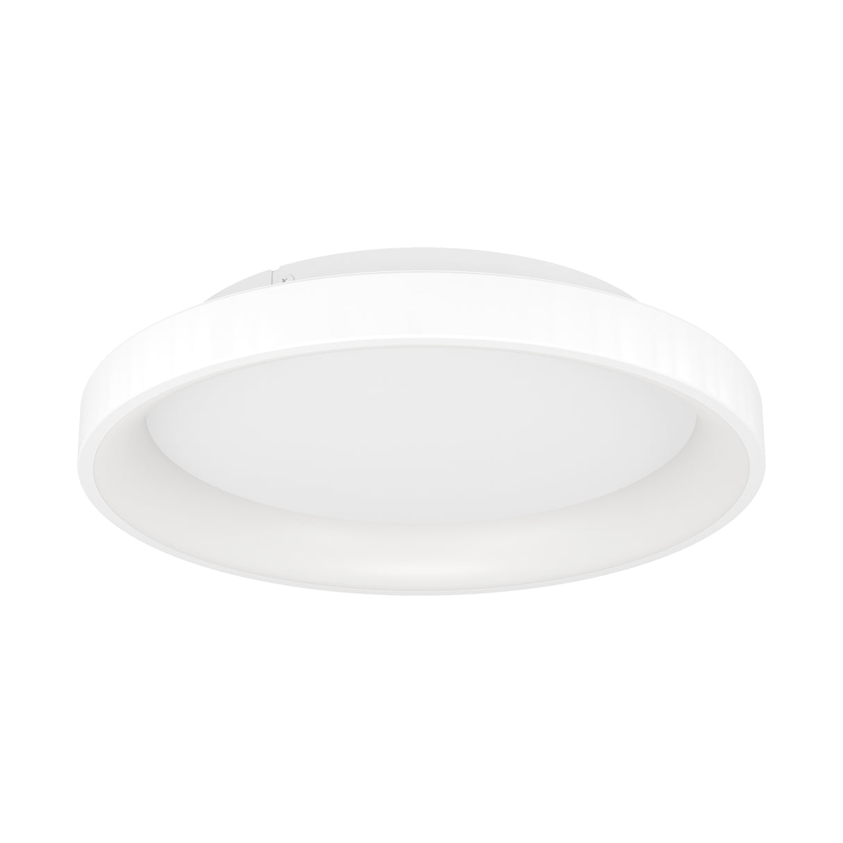 Eglo EU Loretello Steel LED Modern Ceiling Light, White