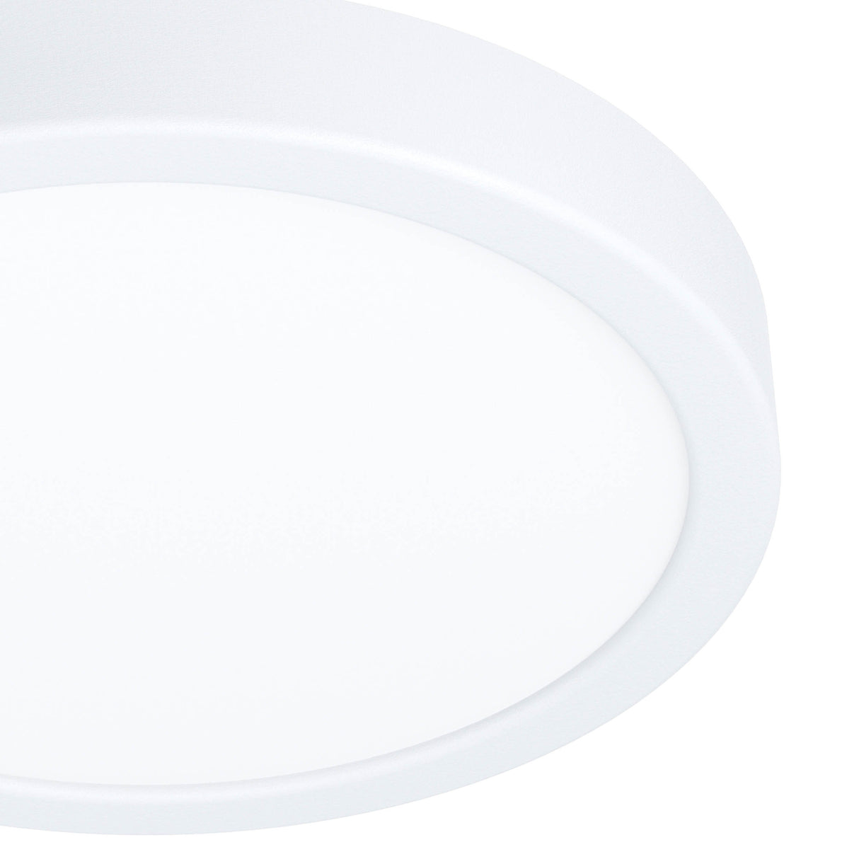 Eglo EU Fueva 6 LED Ceiling Light White Round Ultra?Slim Profile 211mm