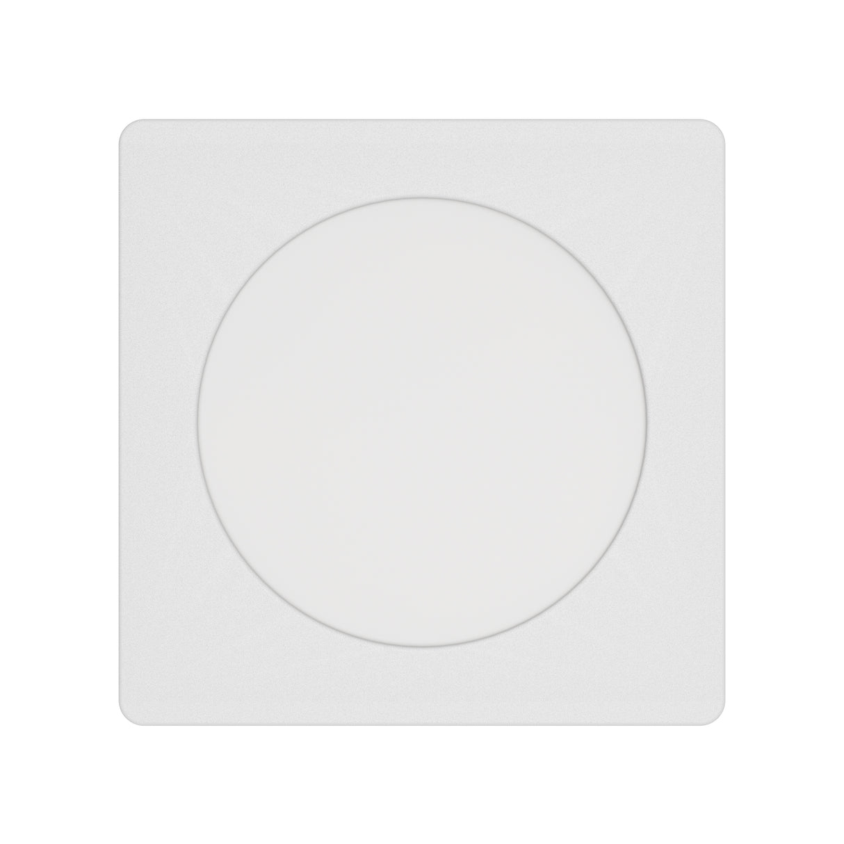 Eglo EU Fueva 6 White LED Square Recessed Ceiling Light, 11.9cm
