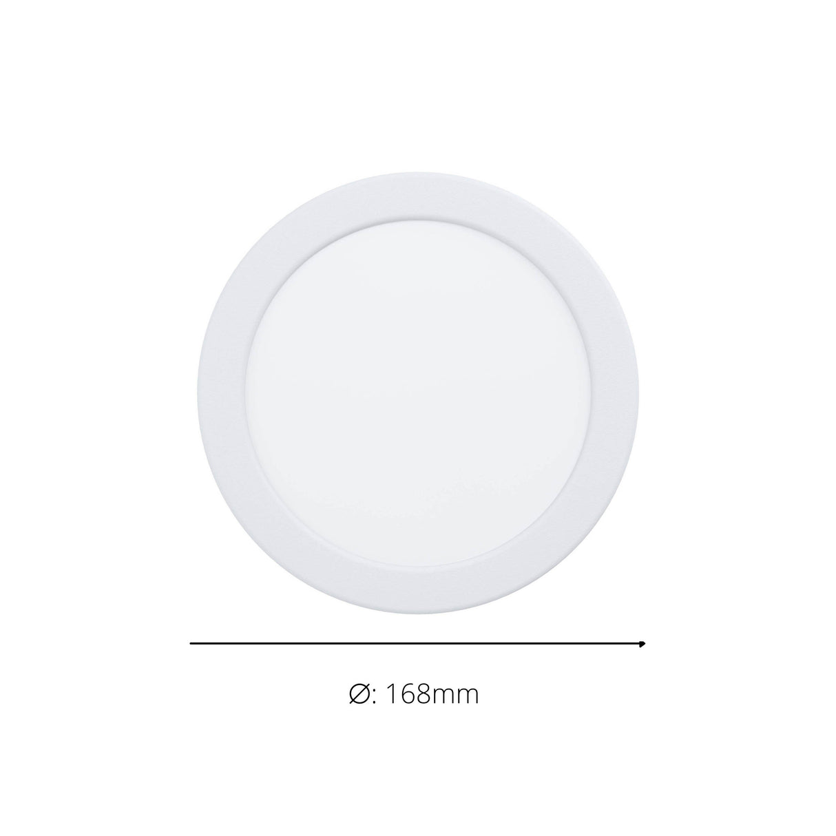 Eglo EU Fueva 6 Recessed LED Light White 16.6cm
