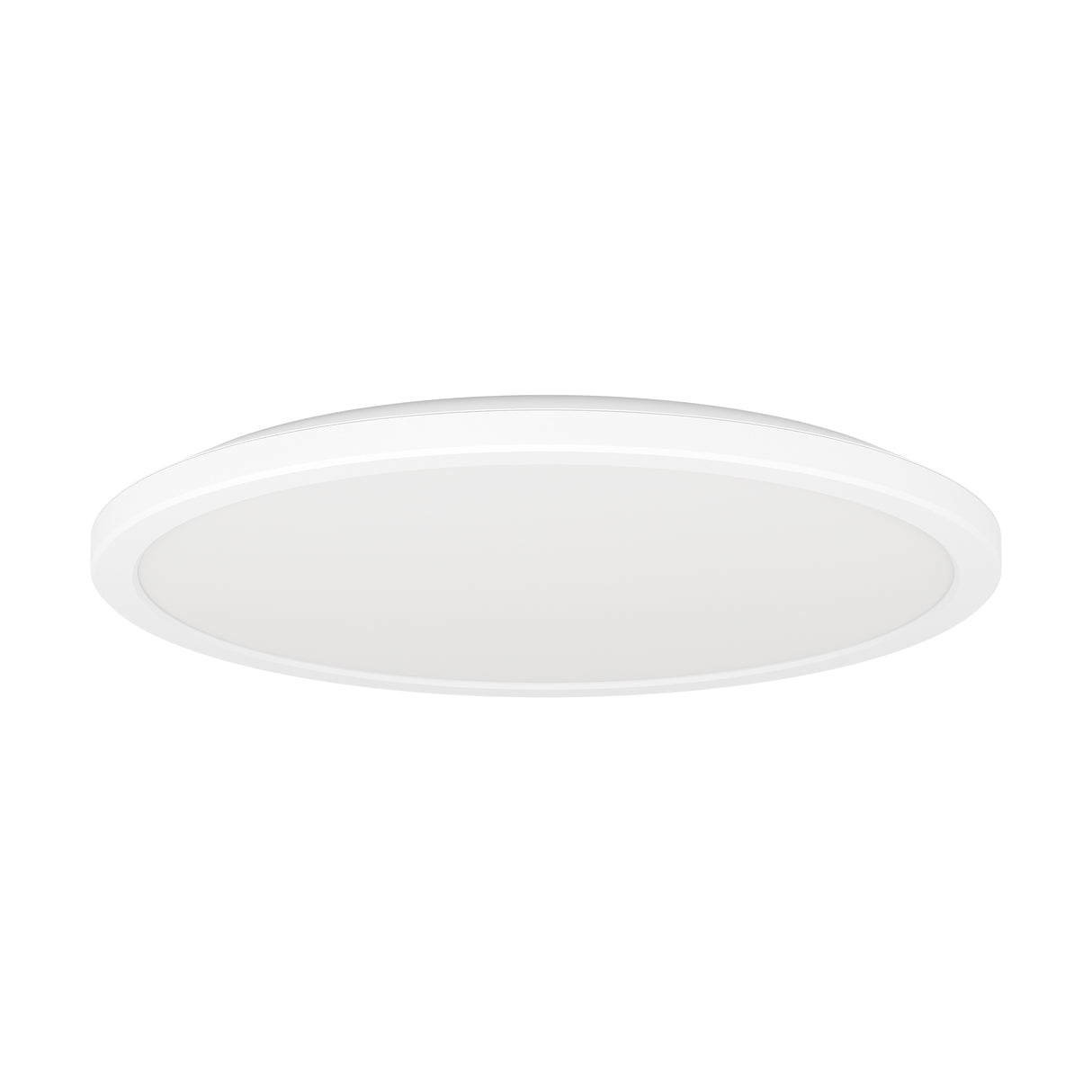 Eglo EU Rovito-Z Smart Control White Round Plastic LED Ceiling Light, 38.9cm