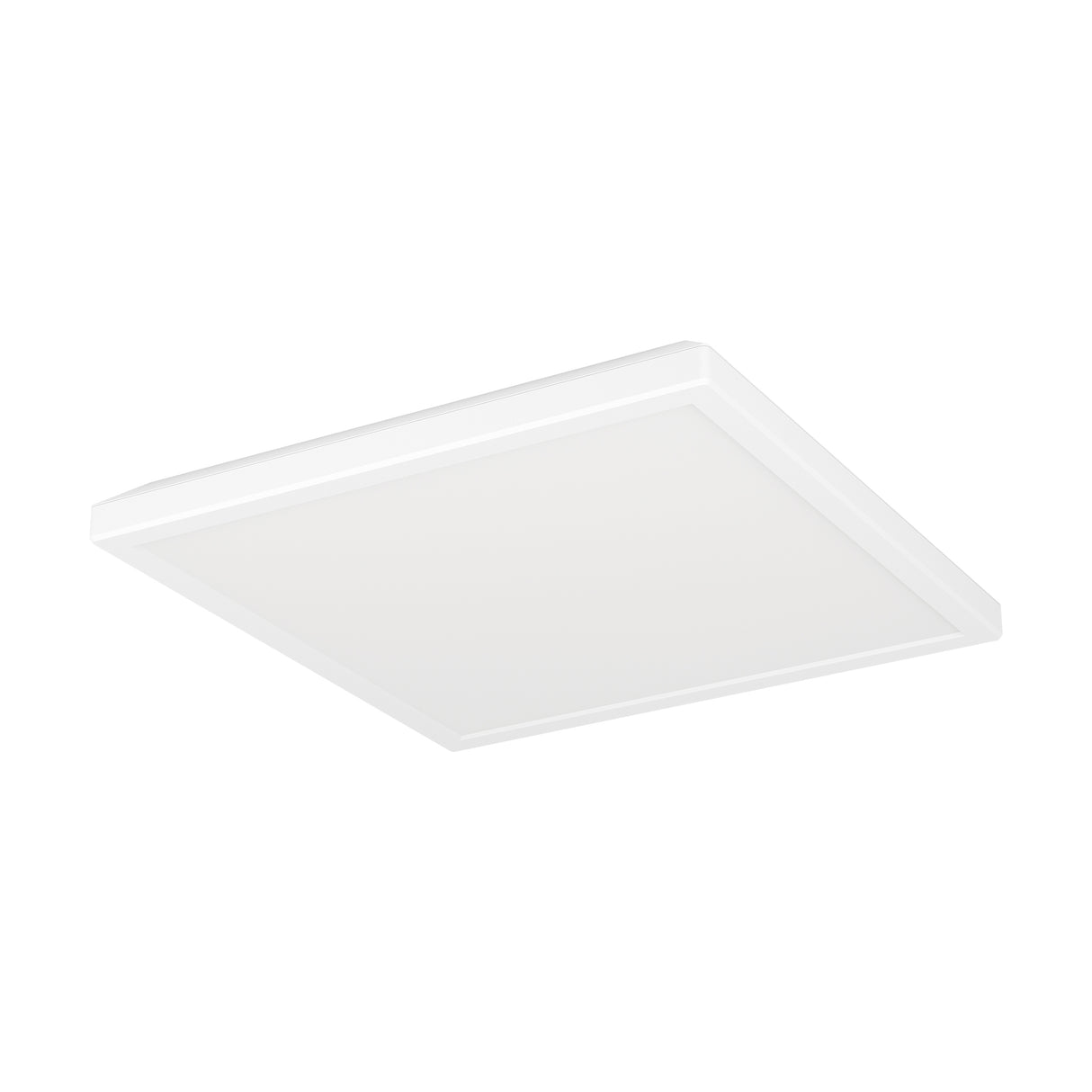 Eglo EU Rovito-Z Smart Control White Square Plastic LED Ceiling Light, 29cm