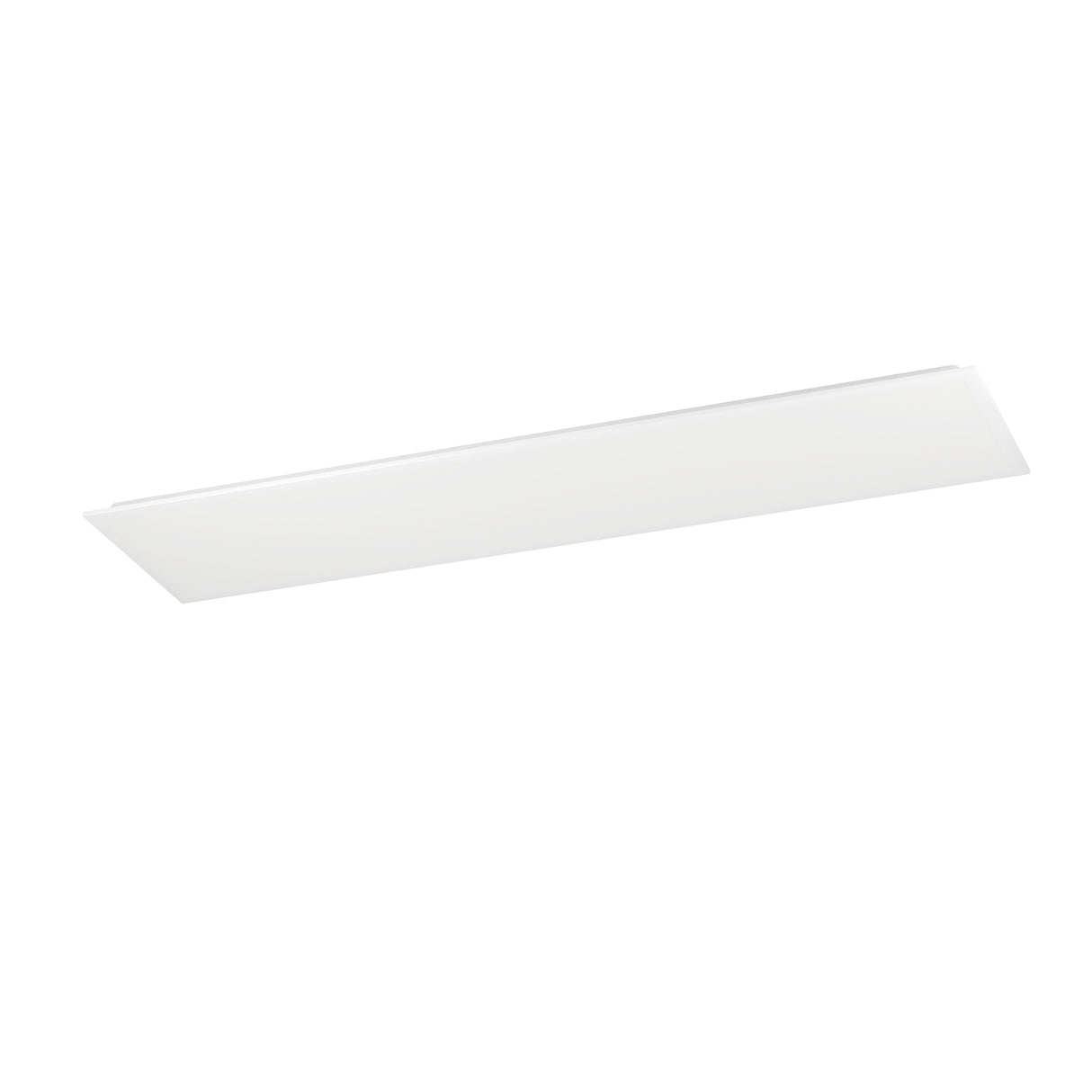 Eglo EU Moradillo White Steel LED Ceiling Light, 29.5 x 119.5cm, Tricolour