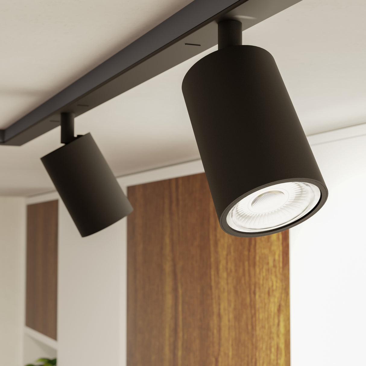 Eglo EU EASYT SPOT TUBE Track Spot – Black, GU10, Adjustable Indoor Track Lighting