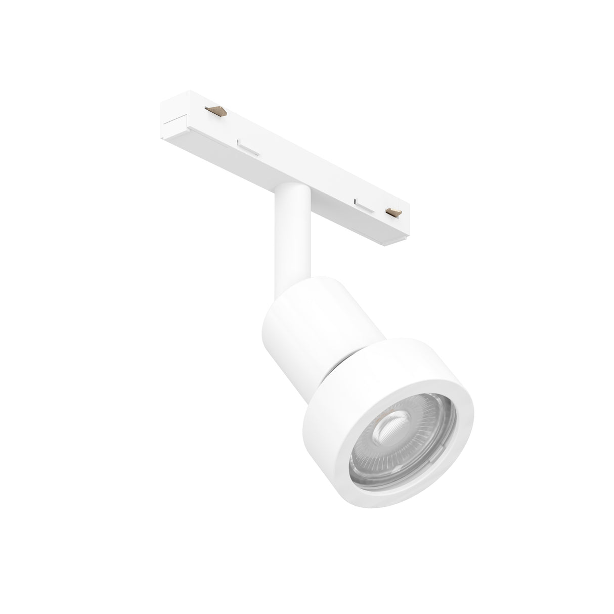 Eglo EU EASYT Spot Ring – White GU10 Track Spotlight, Adjustable Indoor Track Lighting Component