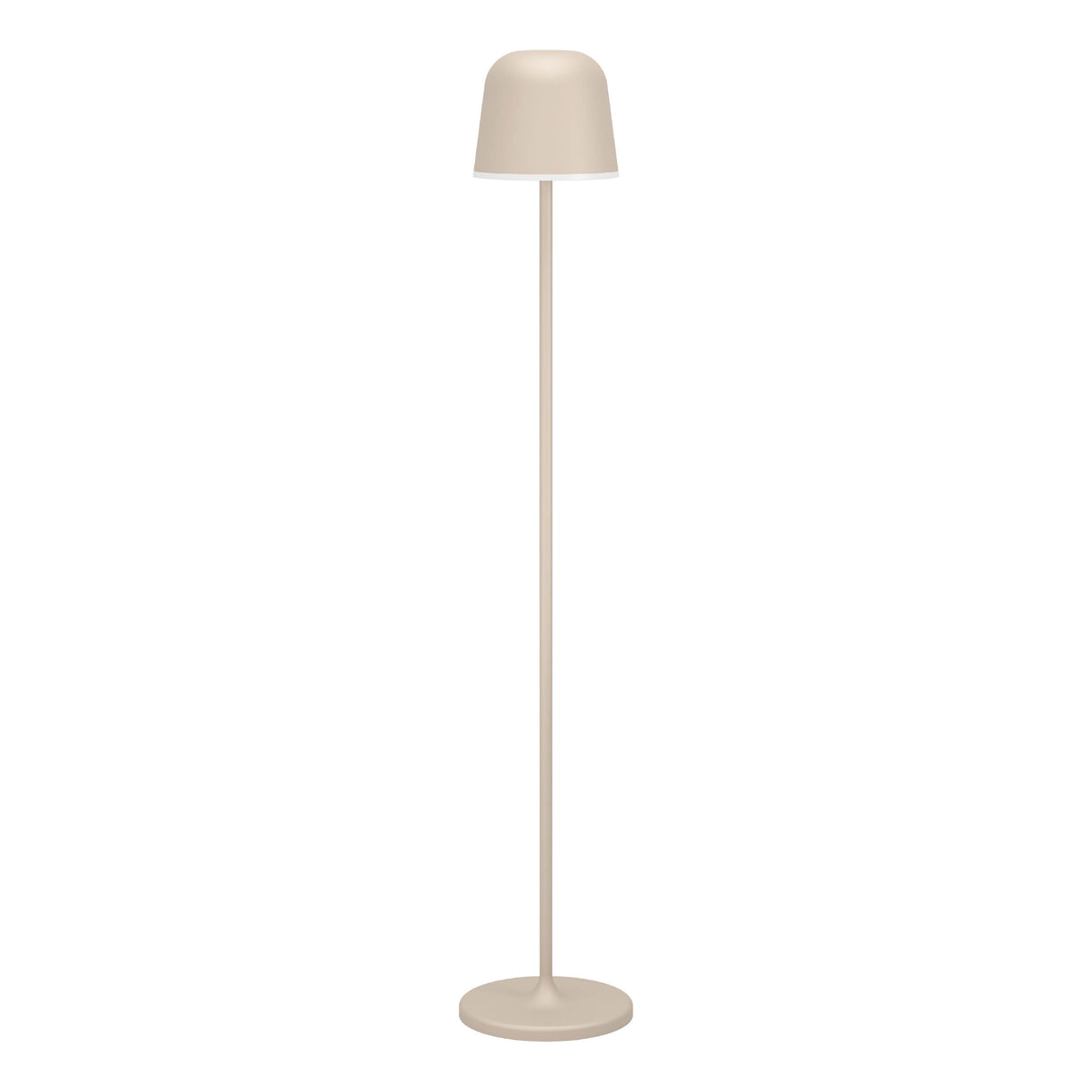 Eglo EU Mannera?L Rechargeable Portable LED Outdoor Floor Lamp Sandy, IP54, Touch Dimmer, 3?Step CCT