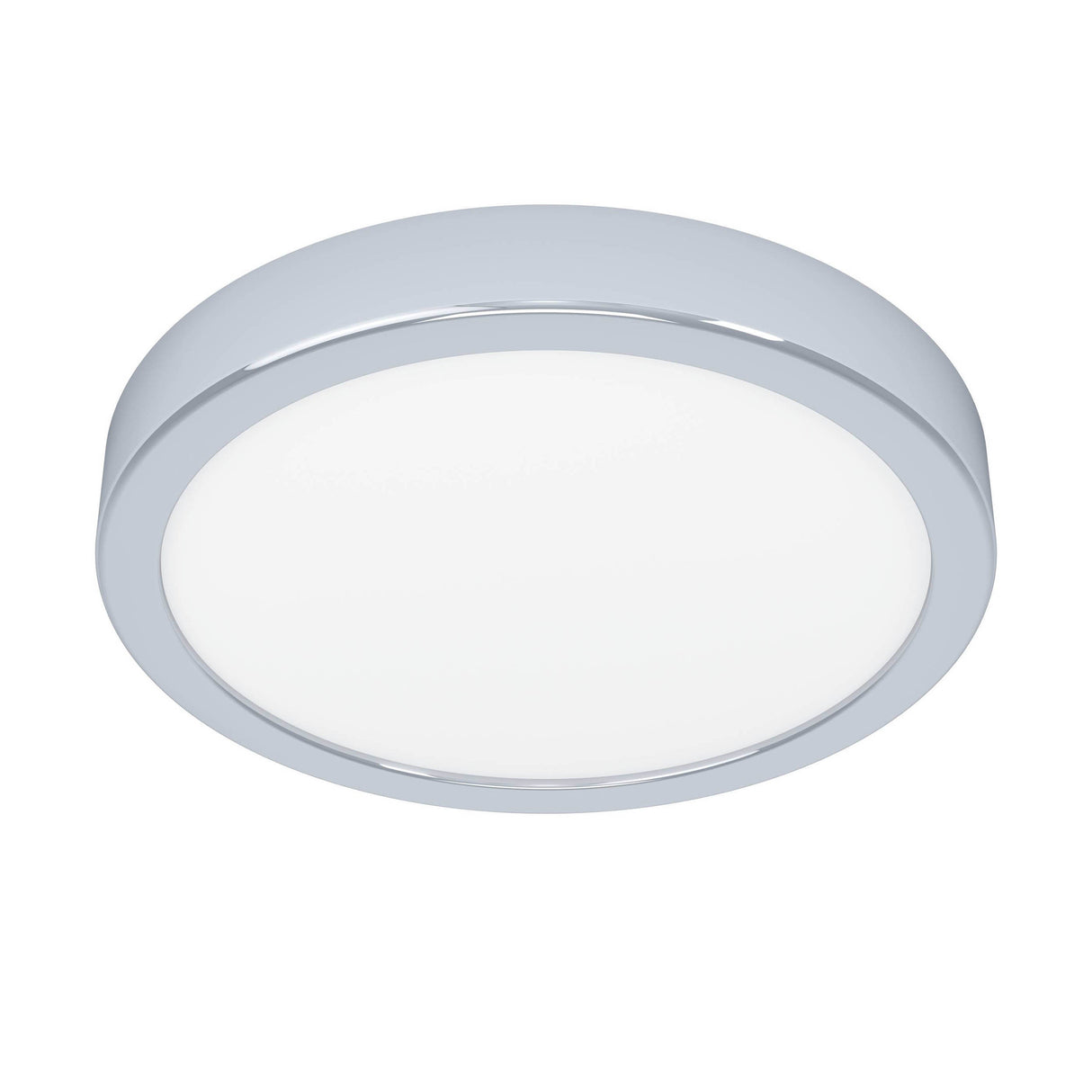 Eglo EU Fueva 6 Round LED Ceiling Light Chrome 21cm