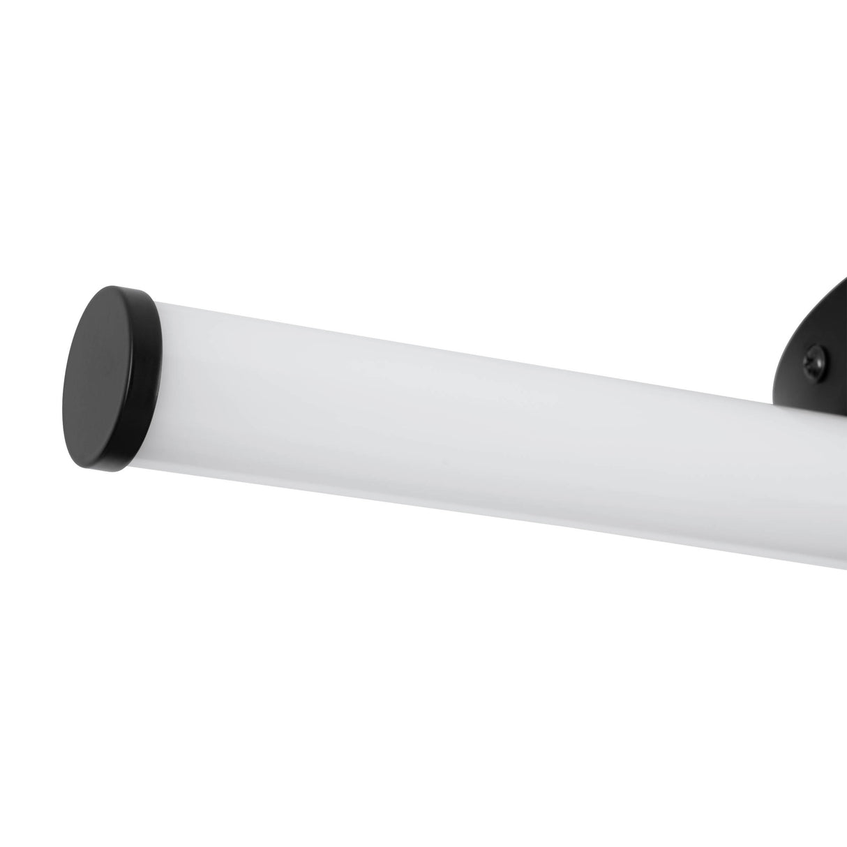 Eglo EU Ramola LED Bathroom Mirror Light Black & White with CCT and IP44, 45cm