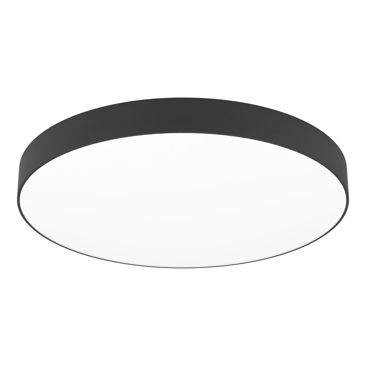 Eglo EU GALLIZZI?Z Smart Ceiling Light – Black, Extra Large 690mm, RGB+CCT, Dimmable, App Controlled Indoor Lighting