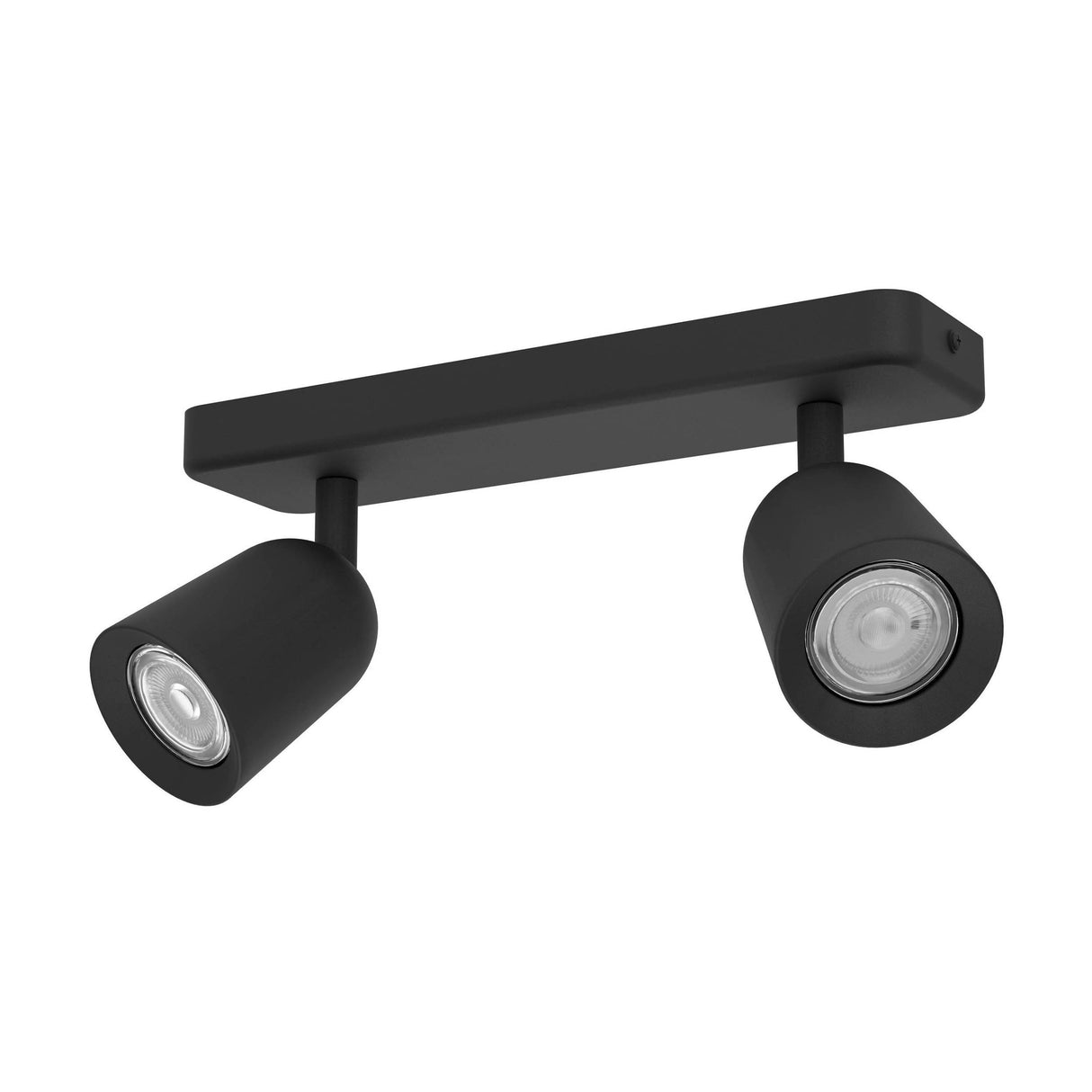 Eglo EU Camaldoli LED Dual Ceiling Spotlight Dark Black Steel