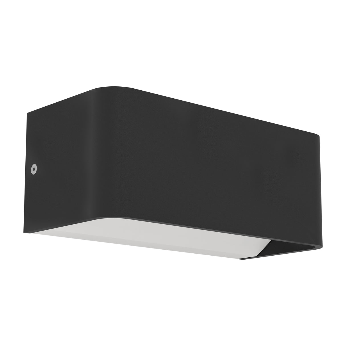 Eglo EU SANIA?Z Smart LED Wall Light – Black Aluminium & Steel, RGB+CCT, IP55, Eglo EU connect.z Indoor Lighting