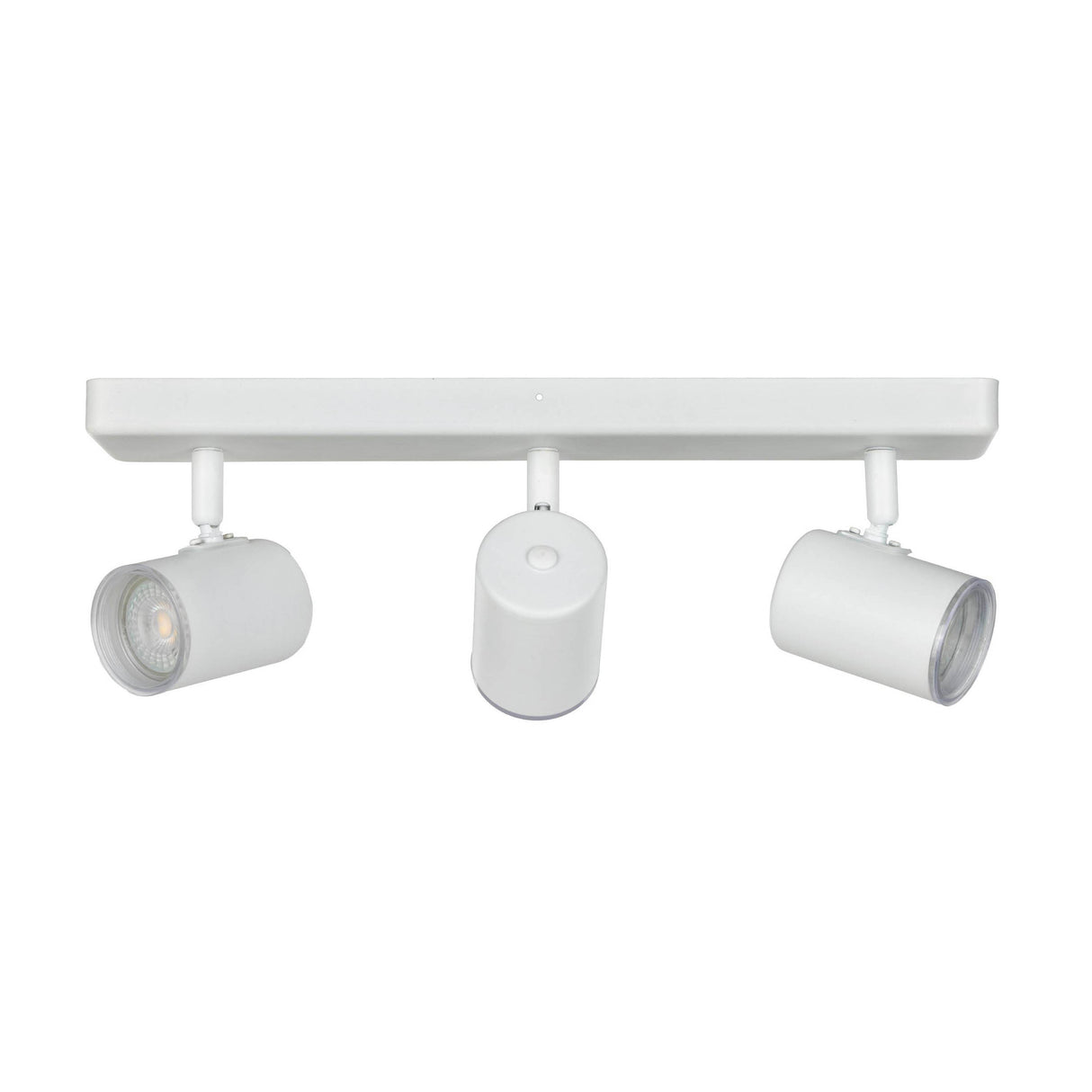 Eglo EU Consuma 1 LED Triple Bathroom Spotlight White Steel