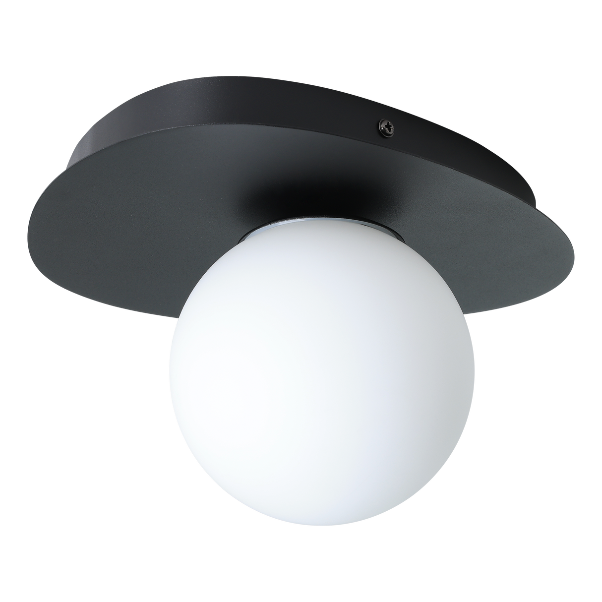 Eglo Lighting WL/1 G9 SCHWARZ/OPAL-MATT 'CASTROVIDO' Wall/Ceiling Lamps from the CASTROVIDO range. Part Number - 902091