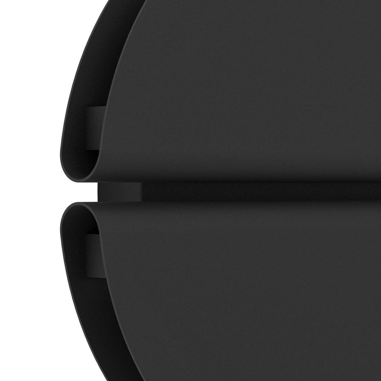 Eglo EU Pianosa LED Wall Light Circular Black Steel CCT