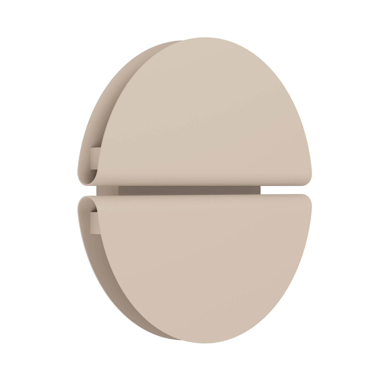 Eglo EU Pianosa LED Wall Light Circular Sandy Steel CCT