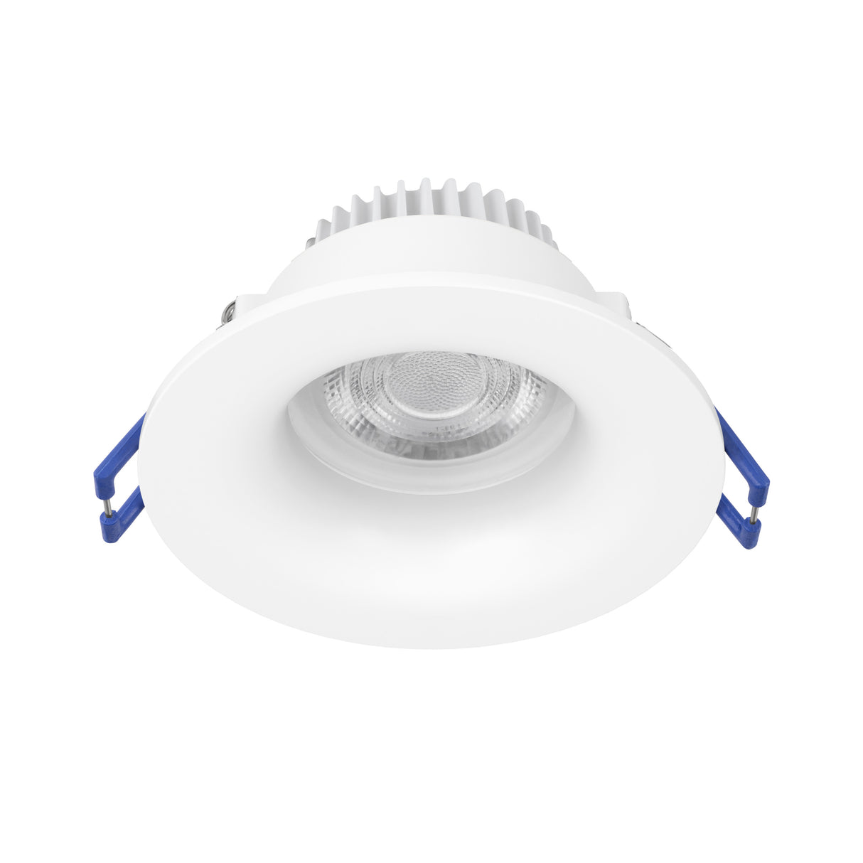 Eglo EU Salabate White Aluminium LED Round Recessed Light, IP65, Tricolour