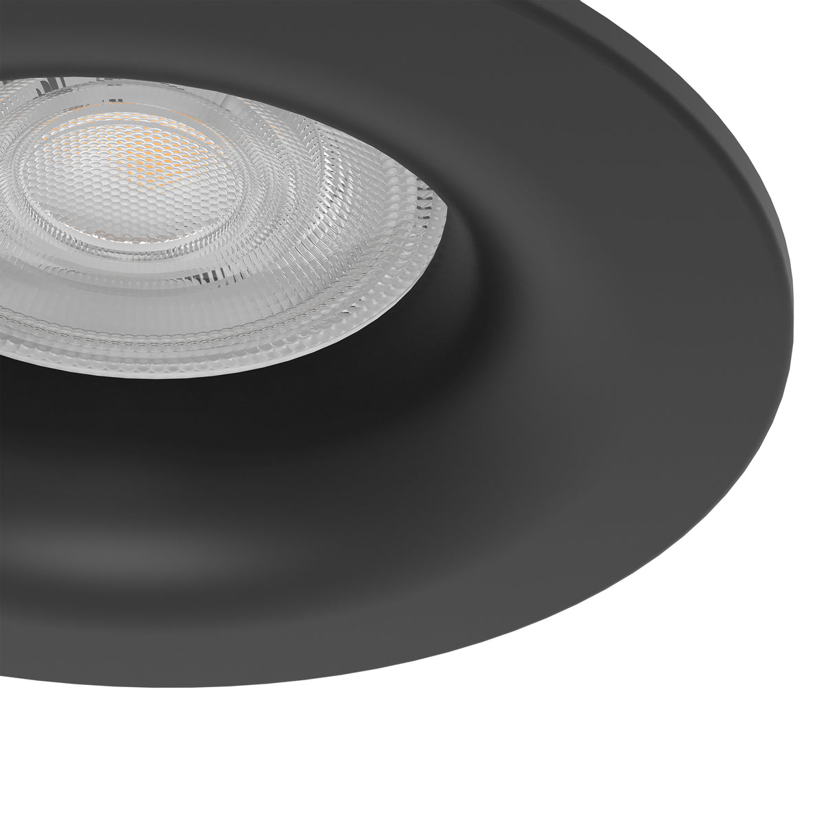Eglo EU Salabate Black Aluminium LED Round Set of 3 Recessed Light, IP65, Tricolour