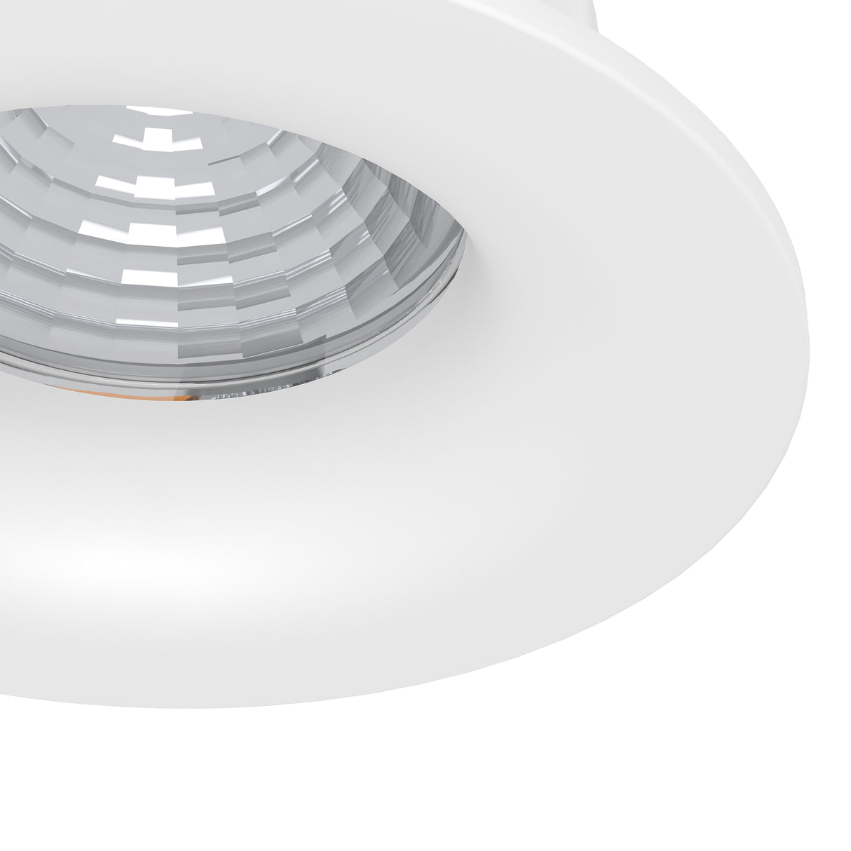 Eglo EU Saliceto White Aluminium LED Warm White 3-Piece Set Recessed Light