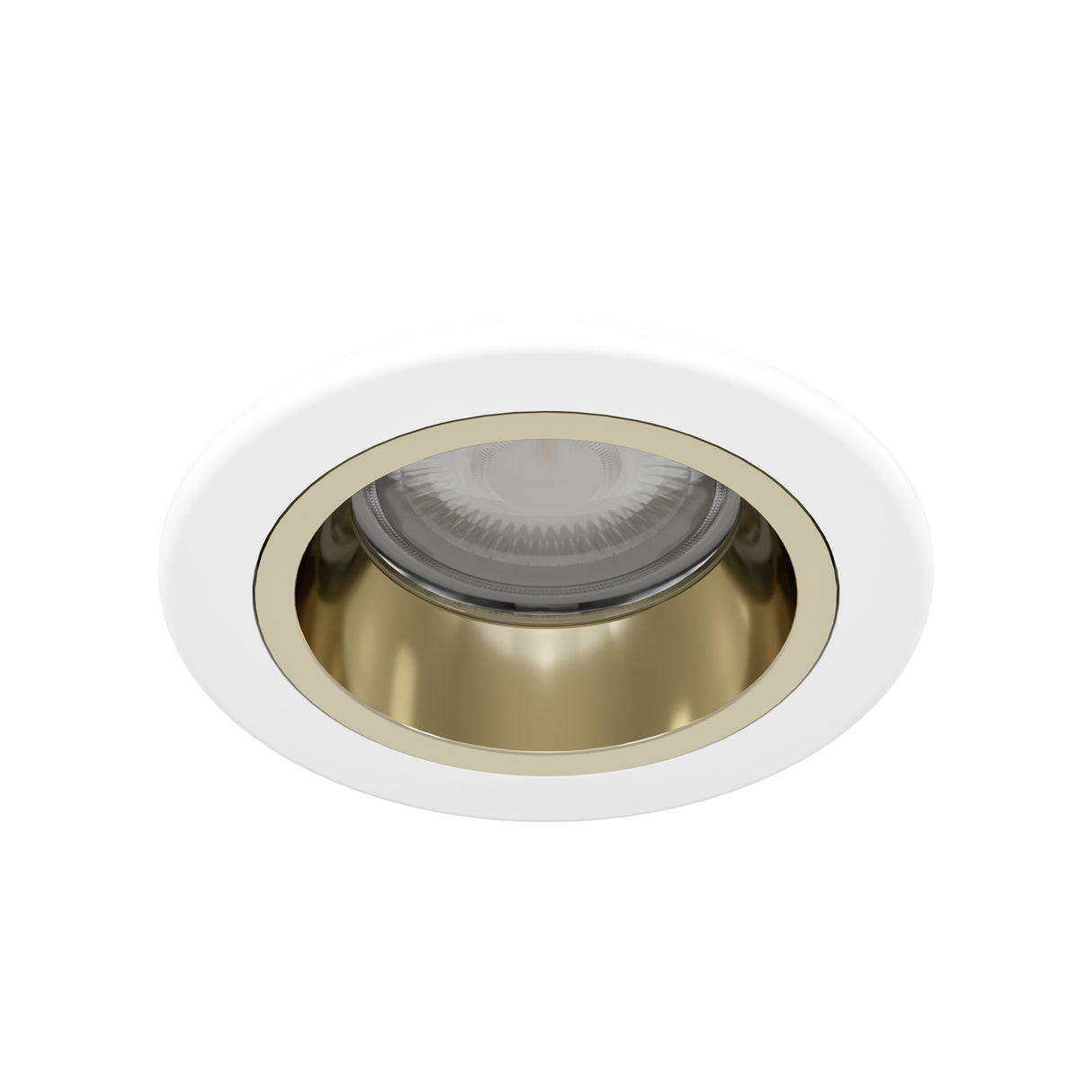 Eglo EU YEBRA Recessed LED Light – White, IP44, Dimmable, CCT Selectable, Warm to Cool White Indoor Downlight