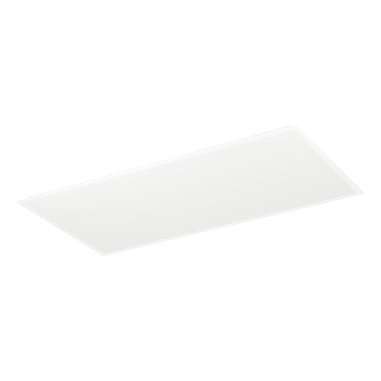 Eglo EU Moradillo White Steel LED Ceiling Light, 59.5 x 119.5cm, Tricolour