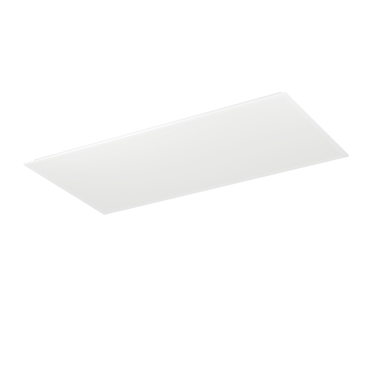 Eglo EU Moradillo-R White Steel LED Ceiling Light, 59.5 x 119.5cm, Tuneable White