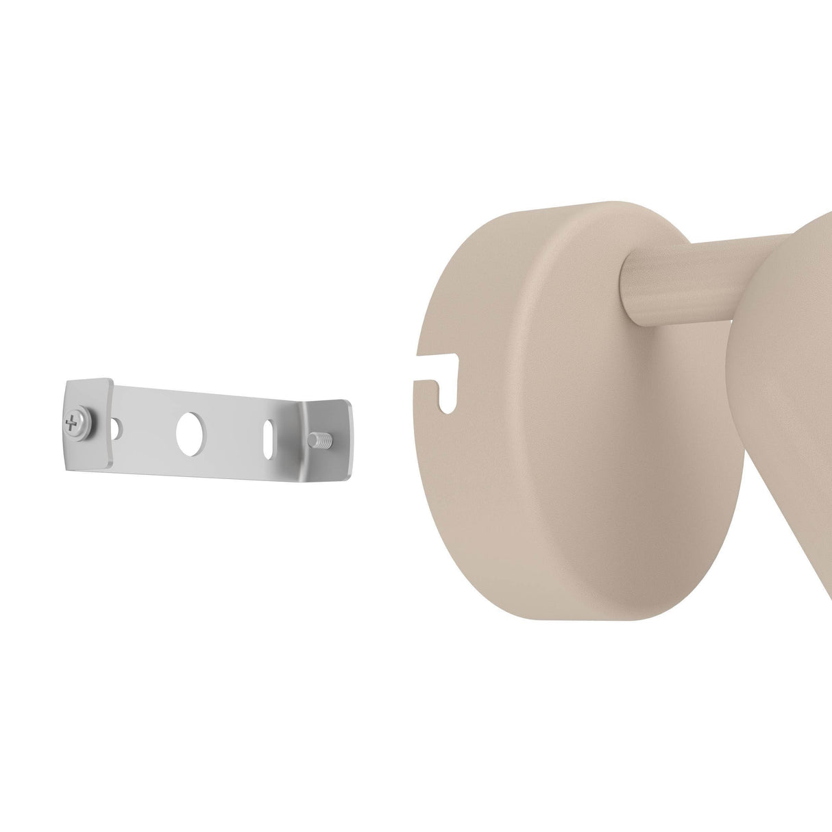 Eglo EU Camaldoli LED Wall Single Spotlight Sandy Steel