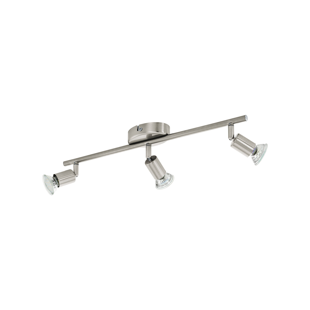 Eglo EU Buzz-LED Satin NIckel Steel 3-Light Spotlight