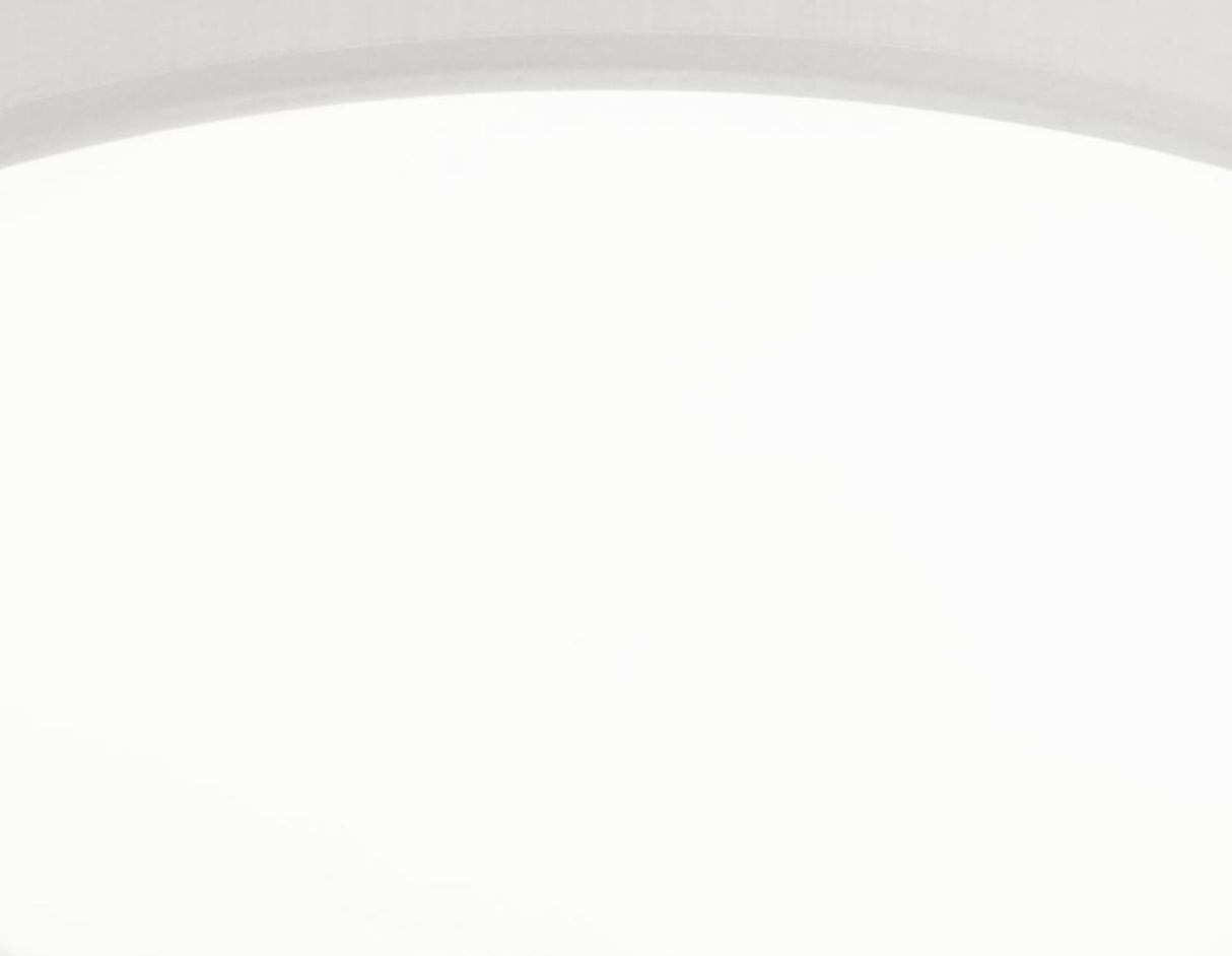 Searchlight Electric Gianna LED Flush -White Shade Silver Inner 9371-37WSI