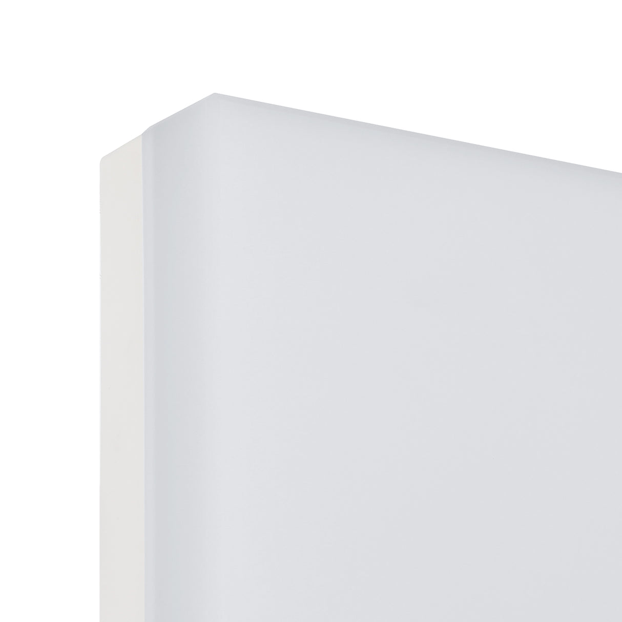 Eglo EU SONELLA Outdoor LED Wall / Ceiling Light – White Plastic, Warm White, Indoor & Outdoor Lighting
