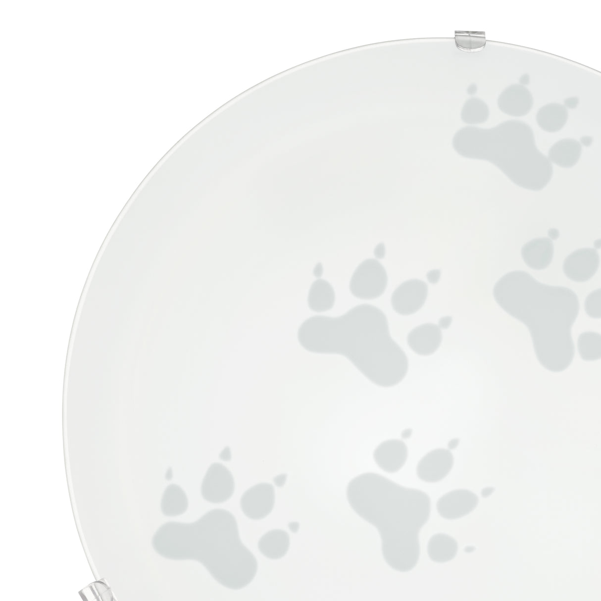 Eglo EU Mars White Steel/Satin Glass Animal Motif Ceiling Light