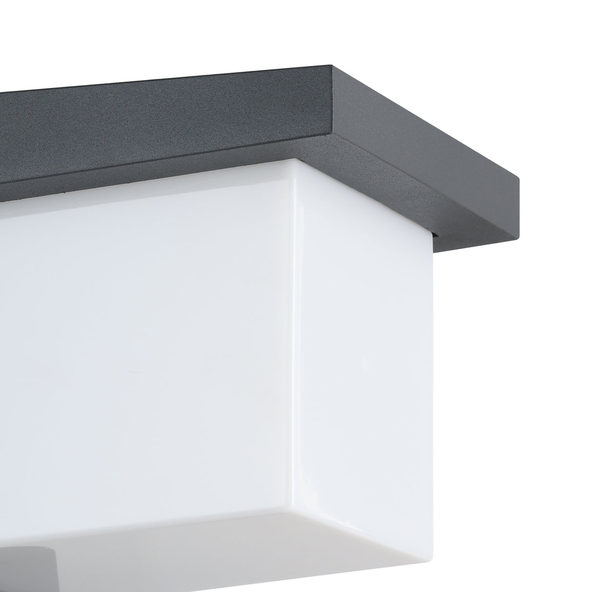 Eglo EU DESELLA?1 Outdoor LED Wall Light – Anthracite Cast Aluminium, Warm White, IP55 Exterior Lighting